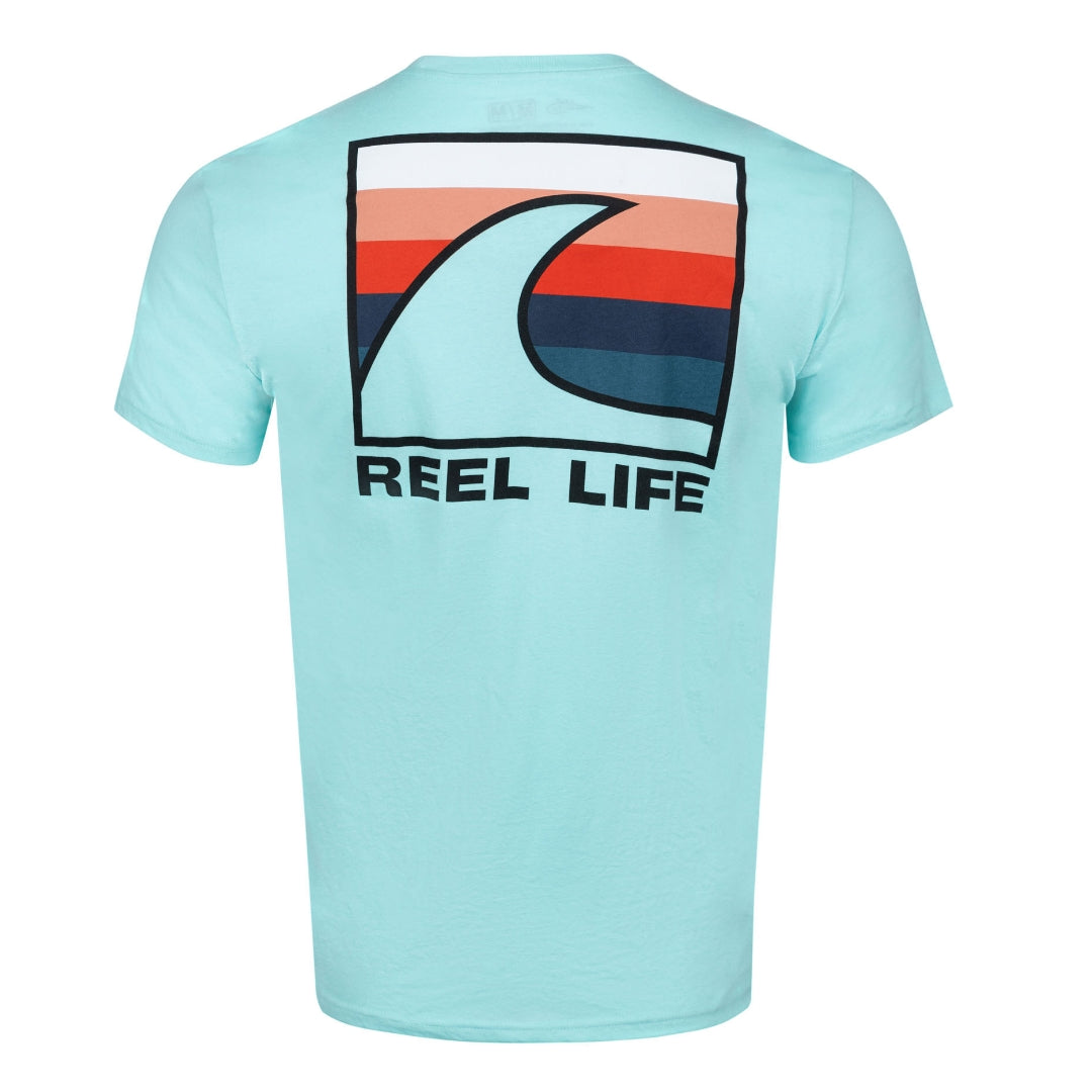 Reel Life Mens Essential Graphic T-Shirt
