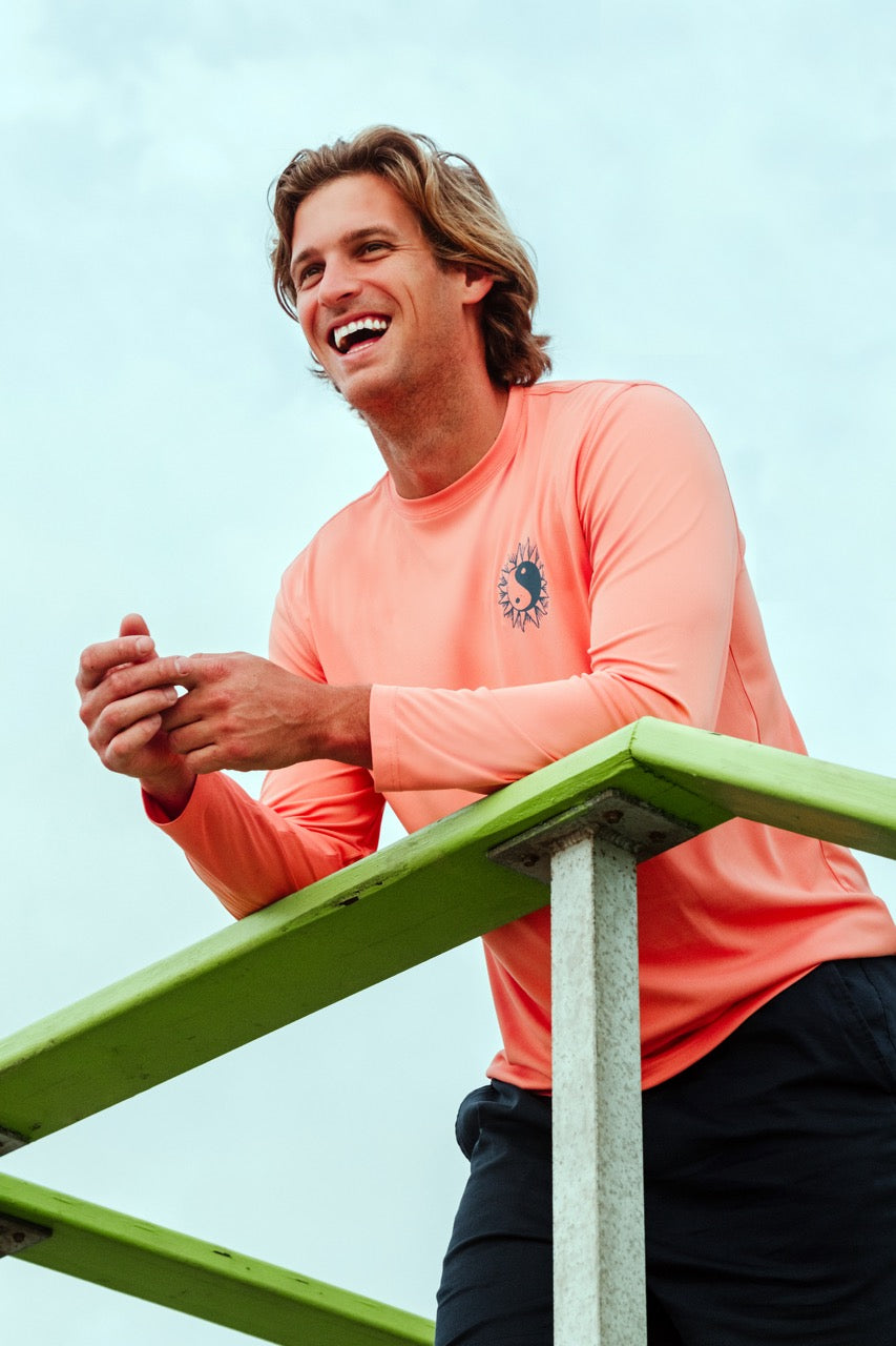 Men's Jax Beach Long Sleeve UV Protection Shirt (UPF 50)