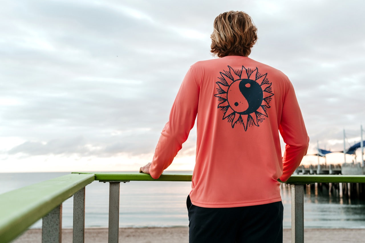 Men's Jax Beach Long Sleeve UV Protection Shirt (UPF 50)