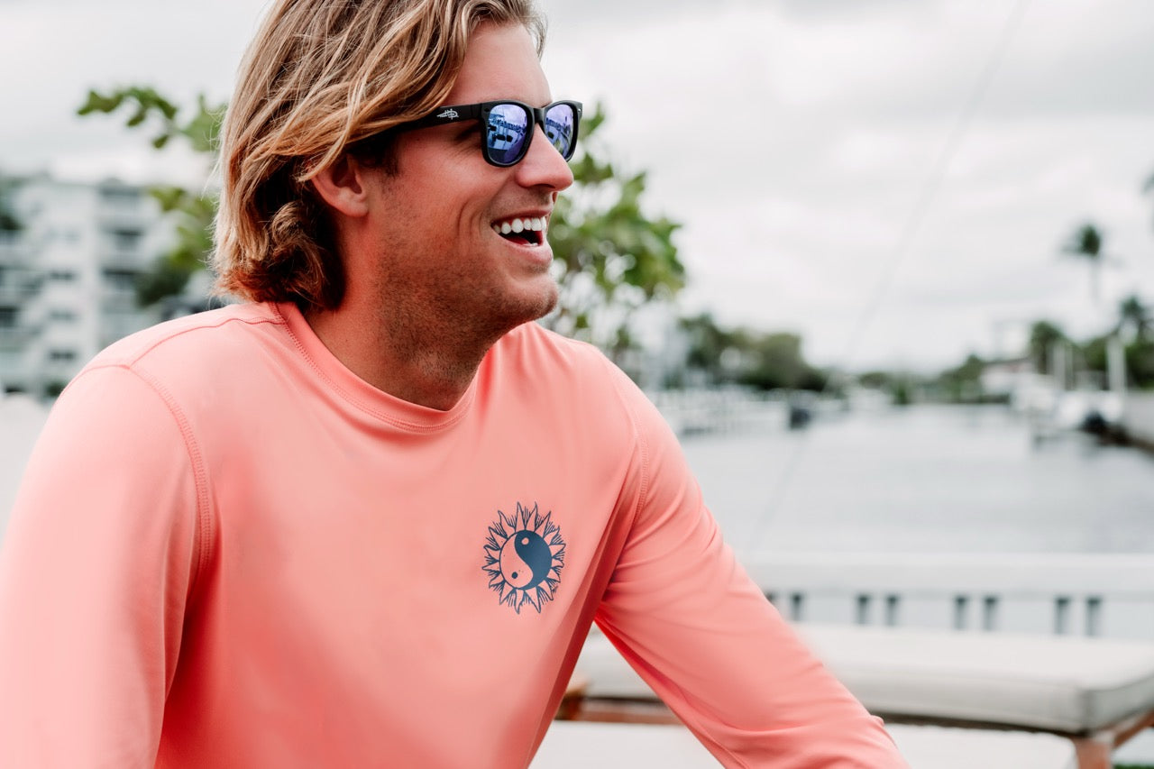 Men's Jax Beach Long Sleeve UV Protection Shirt (UPF 50)