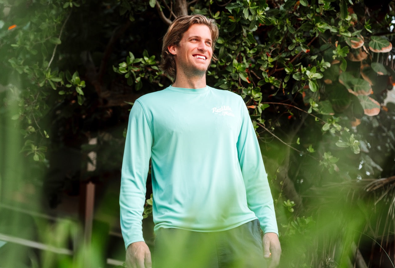 Men's Jax Beach Long Sleeve UV Protection Shirt (UPF 50)