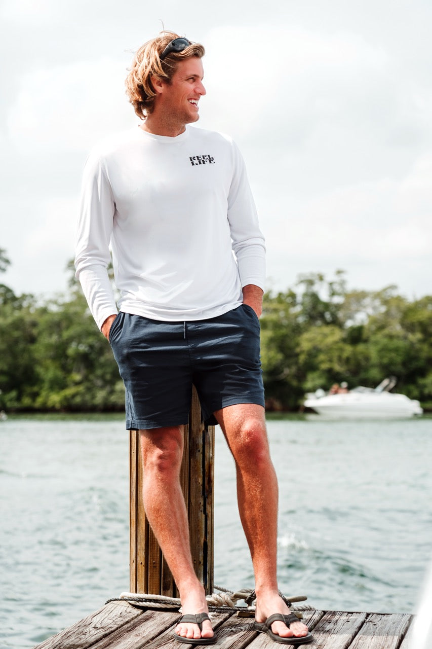 Men's Jax Beach Long Sleeve UV Protection Shirt (UPF 50)