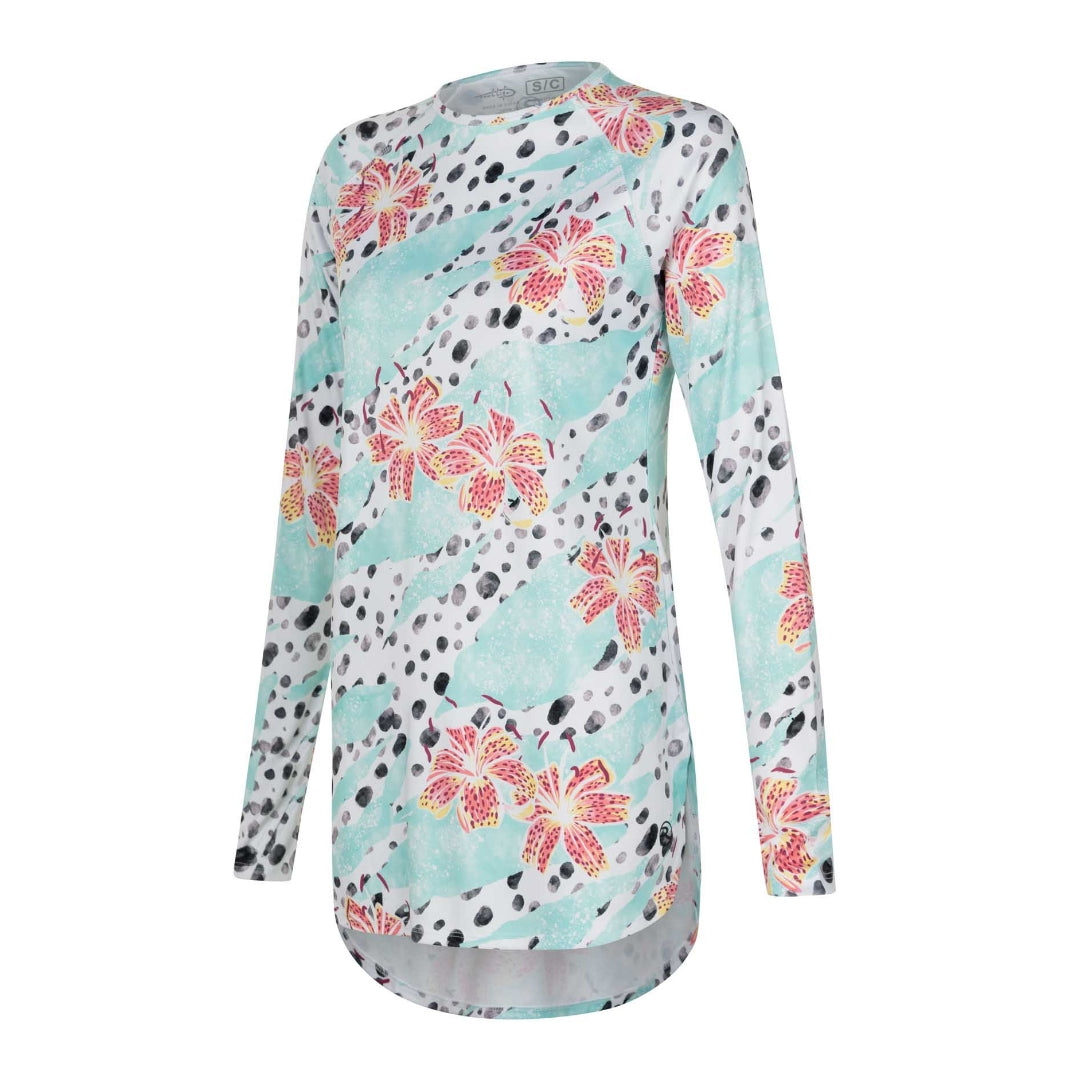 Jax Beach Long Sleeve UV Cover Up (Waterlily)