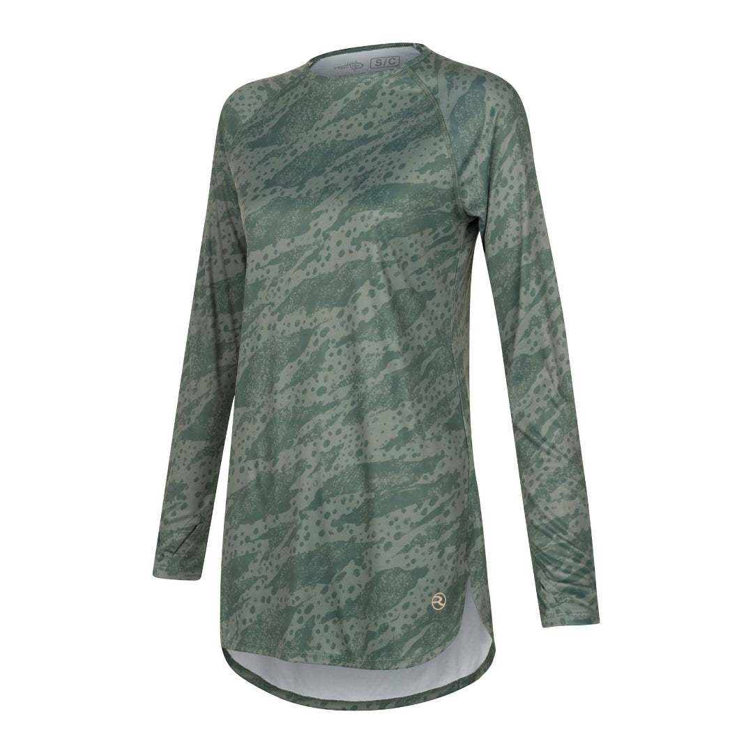 Jax Beach Long Sleeve UV Cover Up (Waterlily)