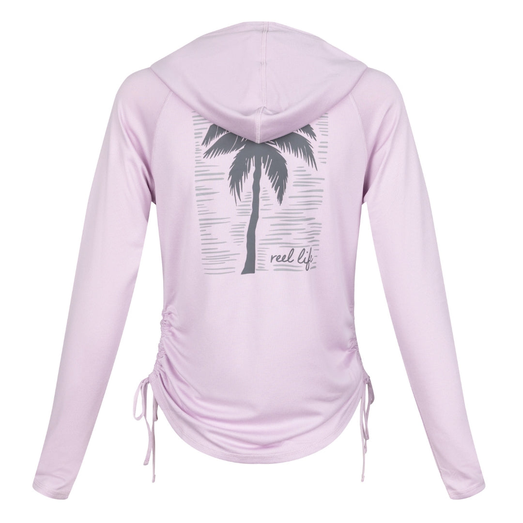 Driftwood Ruched UV Protection Hoodie