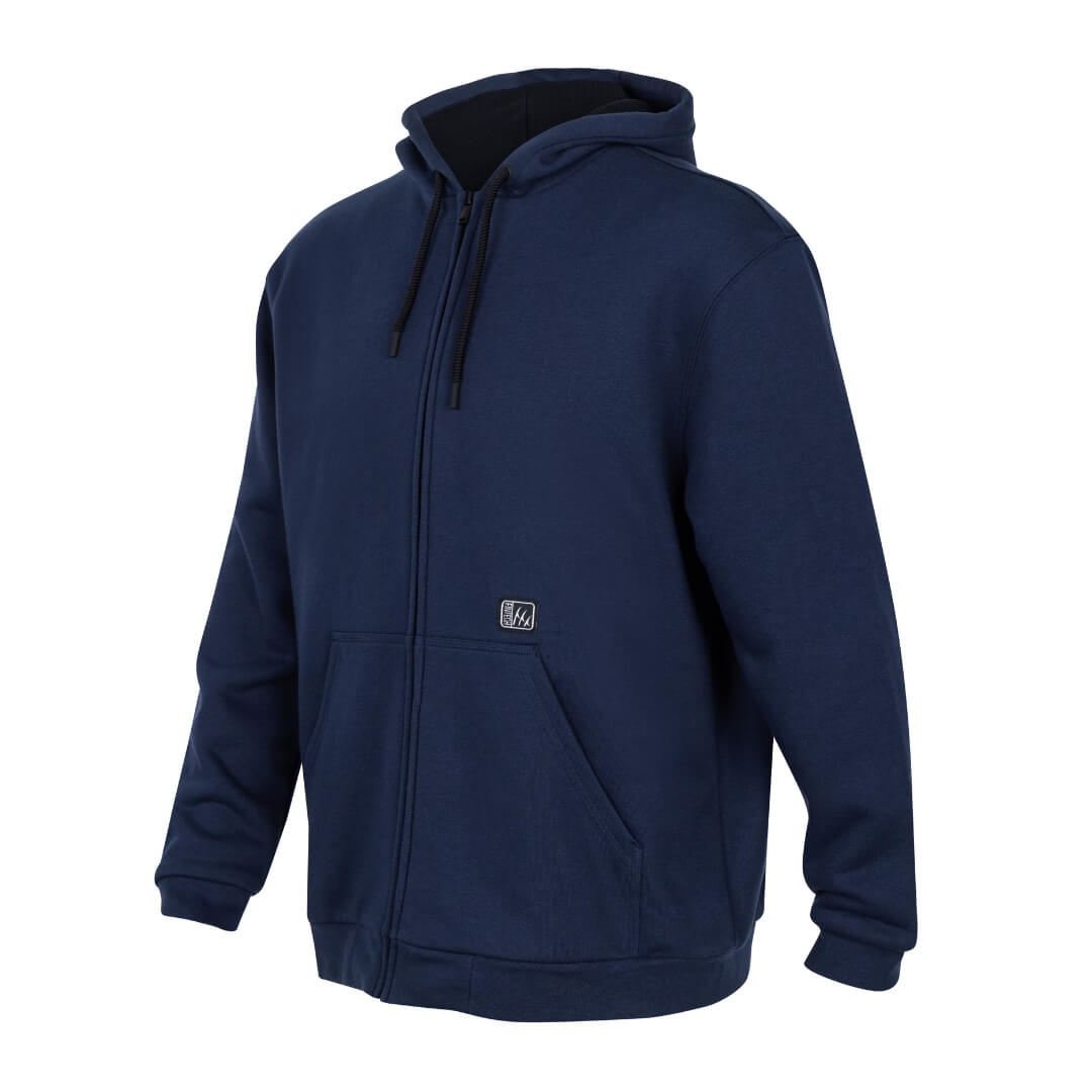 Heavy Duty Fleece Full Zip Hoodie