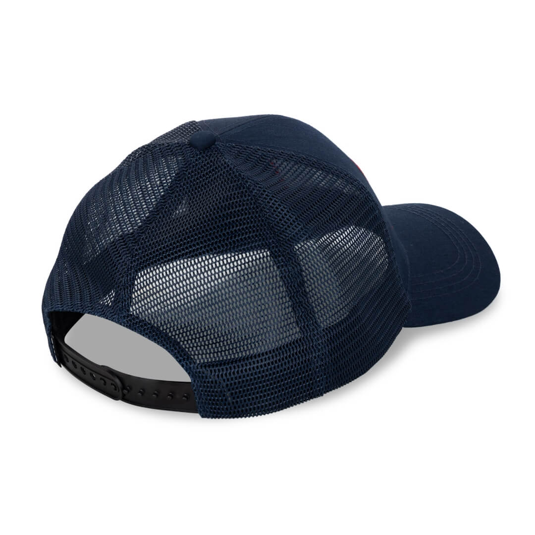 Curved Brim Mesh Snapback Hat "3 Gillz Patch"