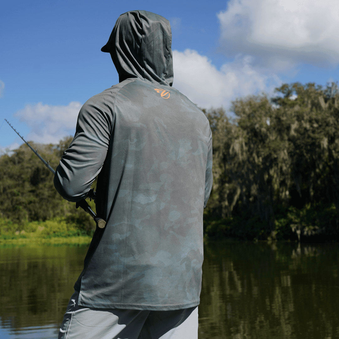 Men's Contender UV Hoodie "Burnt" - Gillz
