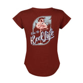 Ocean Washed V-Neck T-Shirt