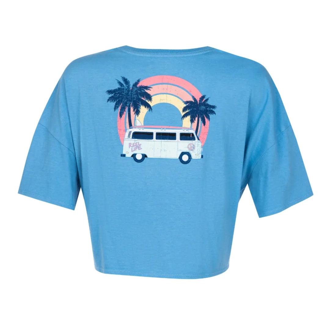 Tie Front Ocean Washed T-Shirt