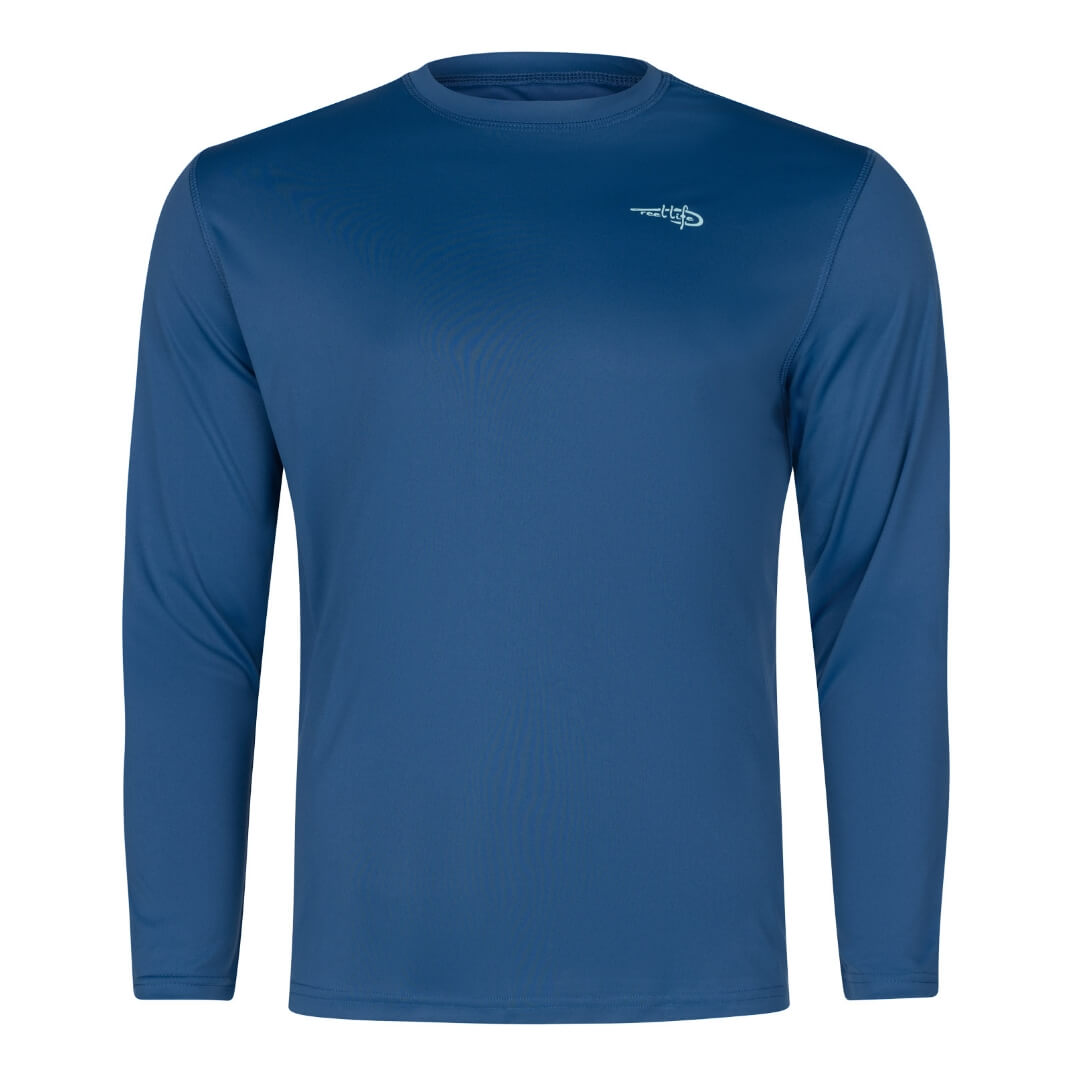 FINTECH Men's Long Sleeve Graphic T-shirt (Medium) in the Tops & Shirts  department at