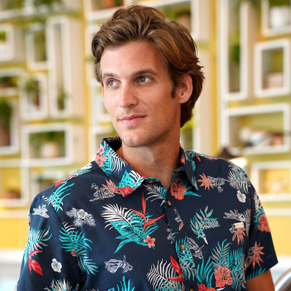 Pacific Pocket Short Sleeve Woven Shirt