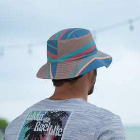 Reversible Bucket Hat "Tropical Oasis"