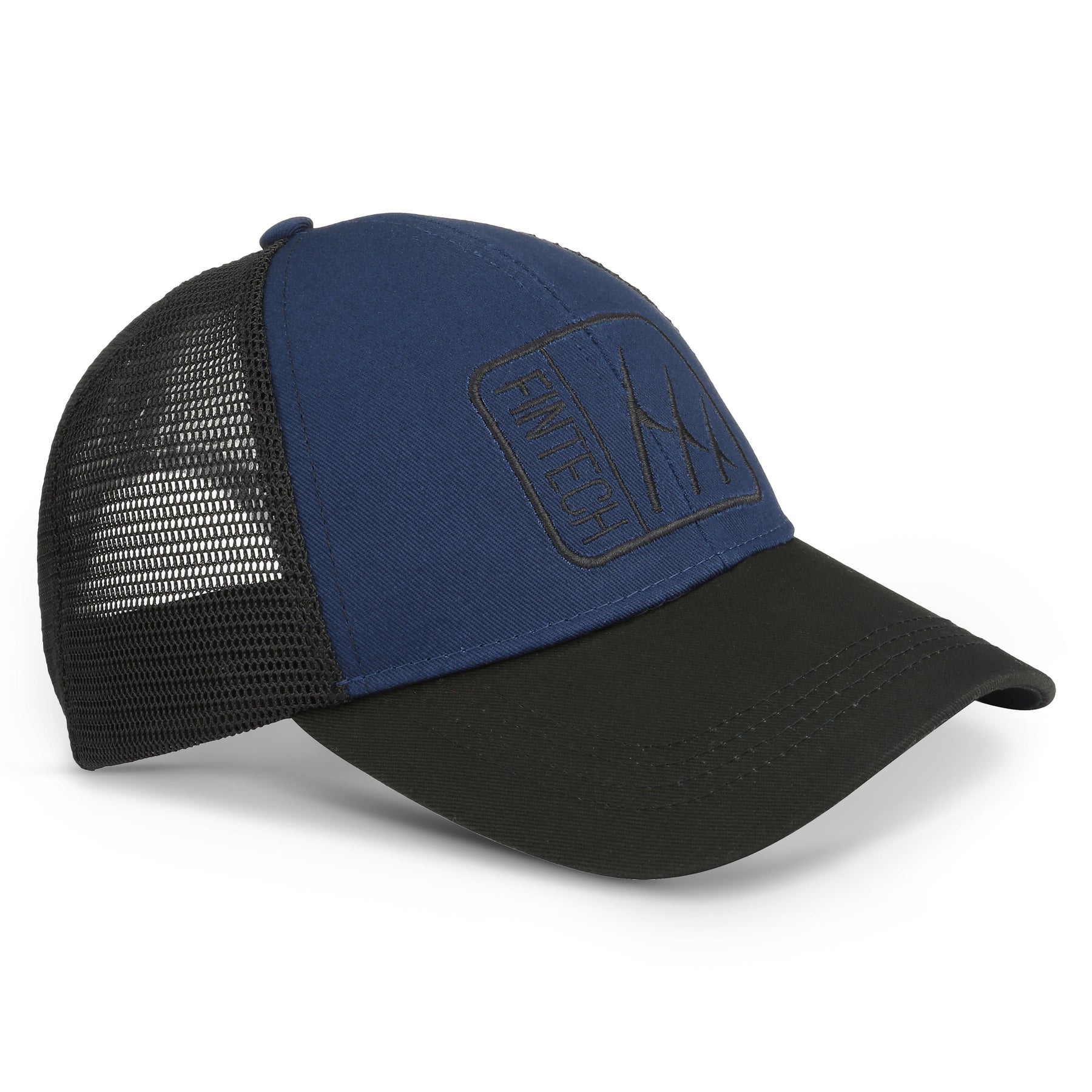 Fintech Snapback | Dress Blue Black
