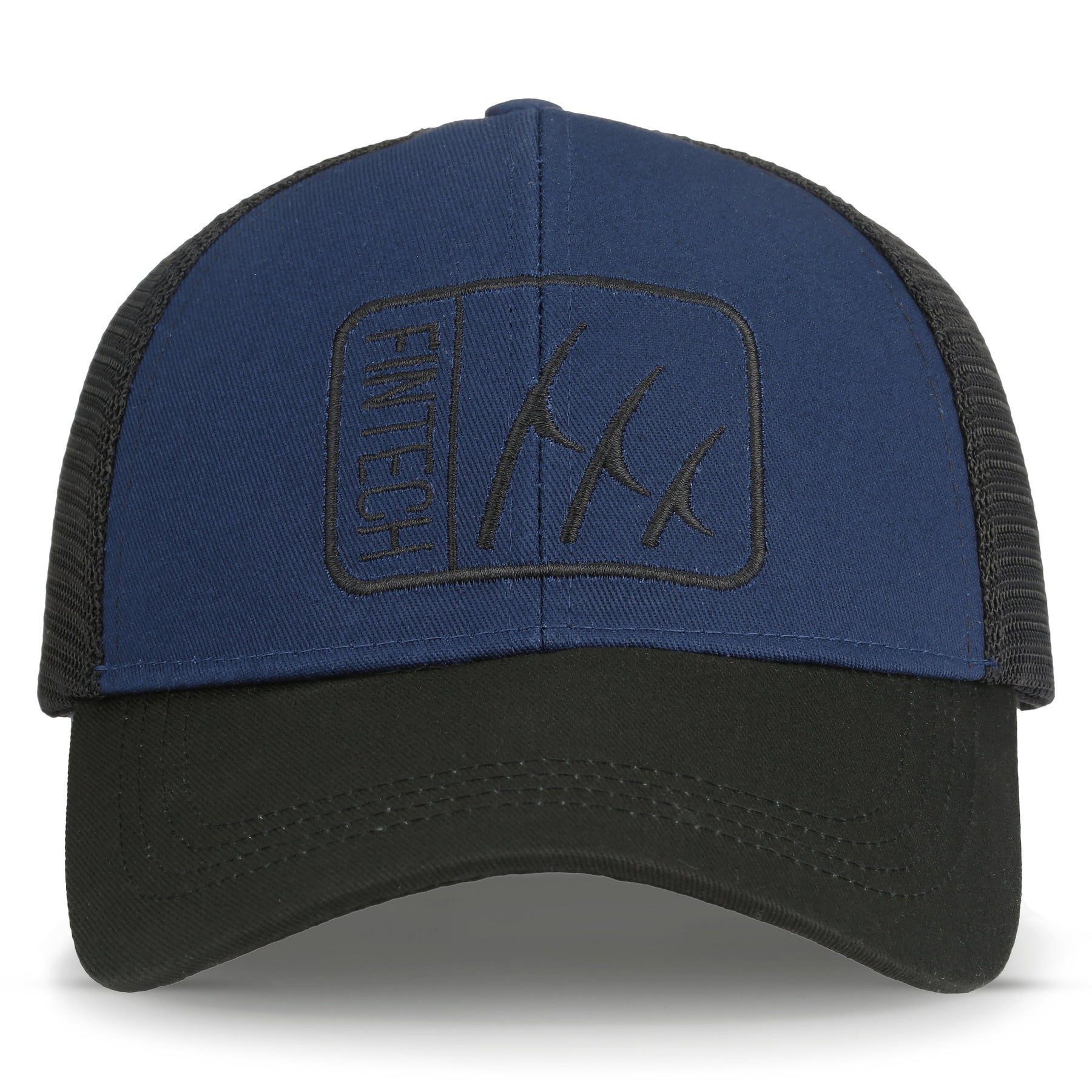 Fintech Snapback | Dress Blue Black