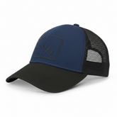 Fintech Snapback | Dress Blue Black