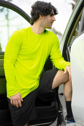 Men's Jax Beach Hi-Vis LS UV (UPF 50)