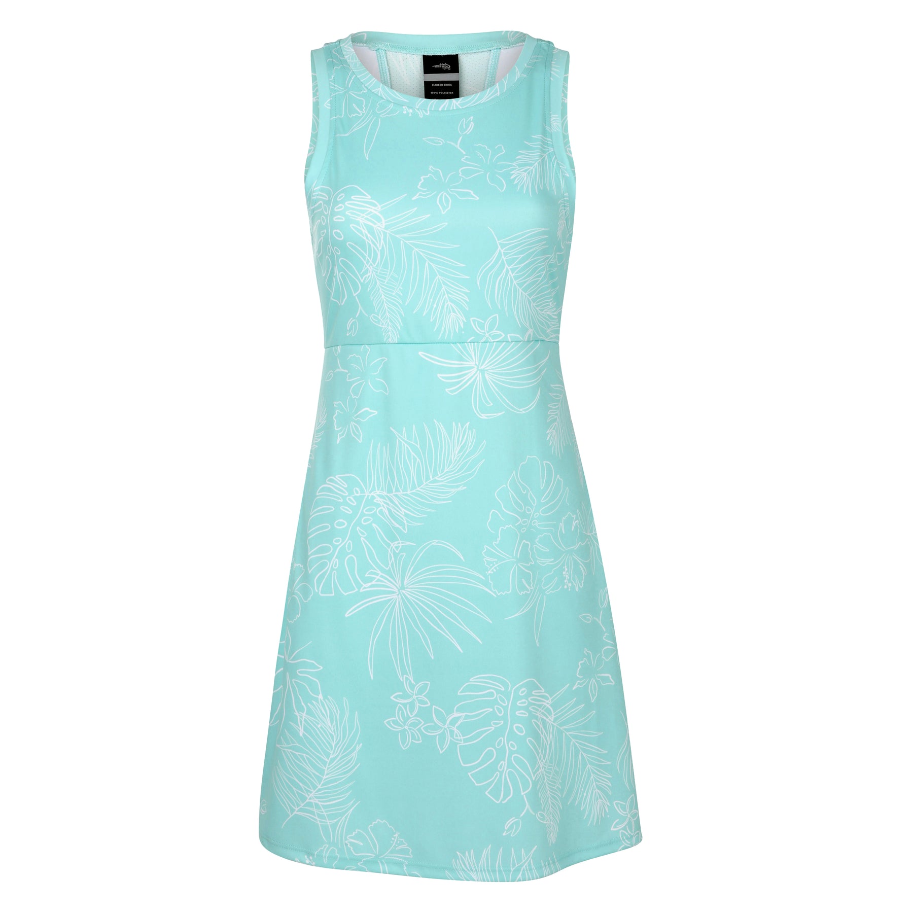 Jax Beach Tank Dress, Aruba Blue / 2X Jax Beach Tank Dress, Aruba Blue / 2X