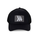 Curved Brim Mesh Snapback Hat "3 Gillz Patch"