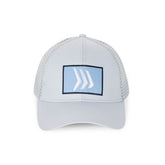 Curved Brim Mesh Snapback Hat "3 Gillz Patch"