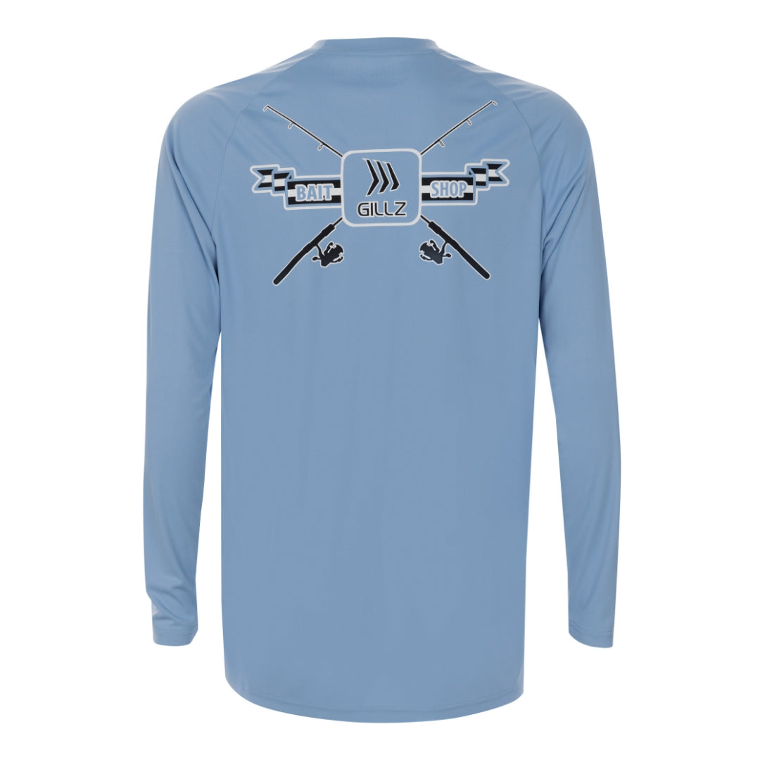 Gillz Contender Series UV Long-Sleeve Shirt for Men - Jet Set - XL