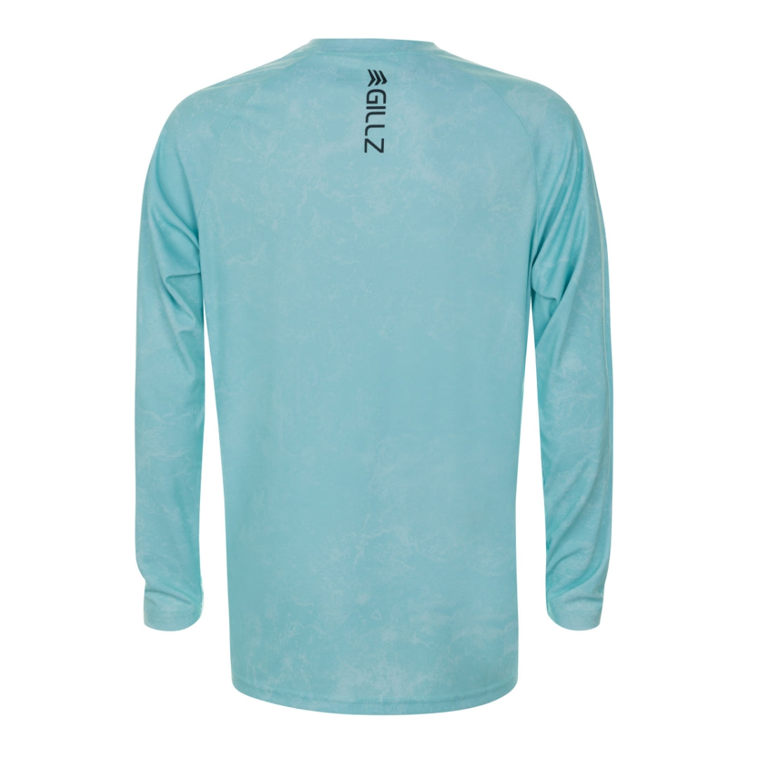 Gillz - Contender Long Sleeve Shirt UV ASSLT, Aruba Blue (All Sizes) - Technical Outdoor Gear
