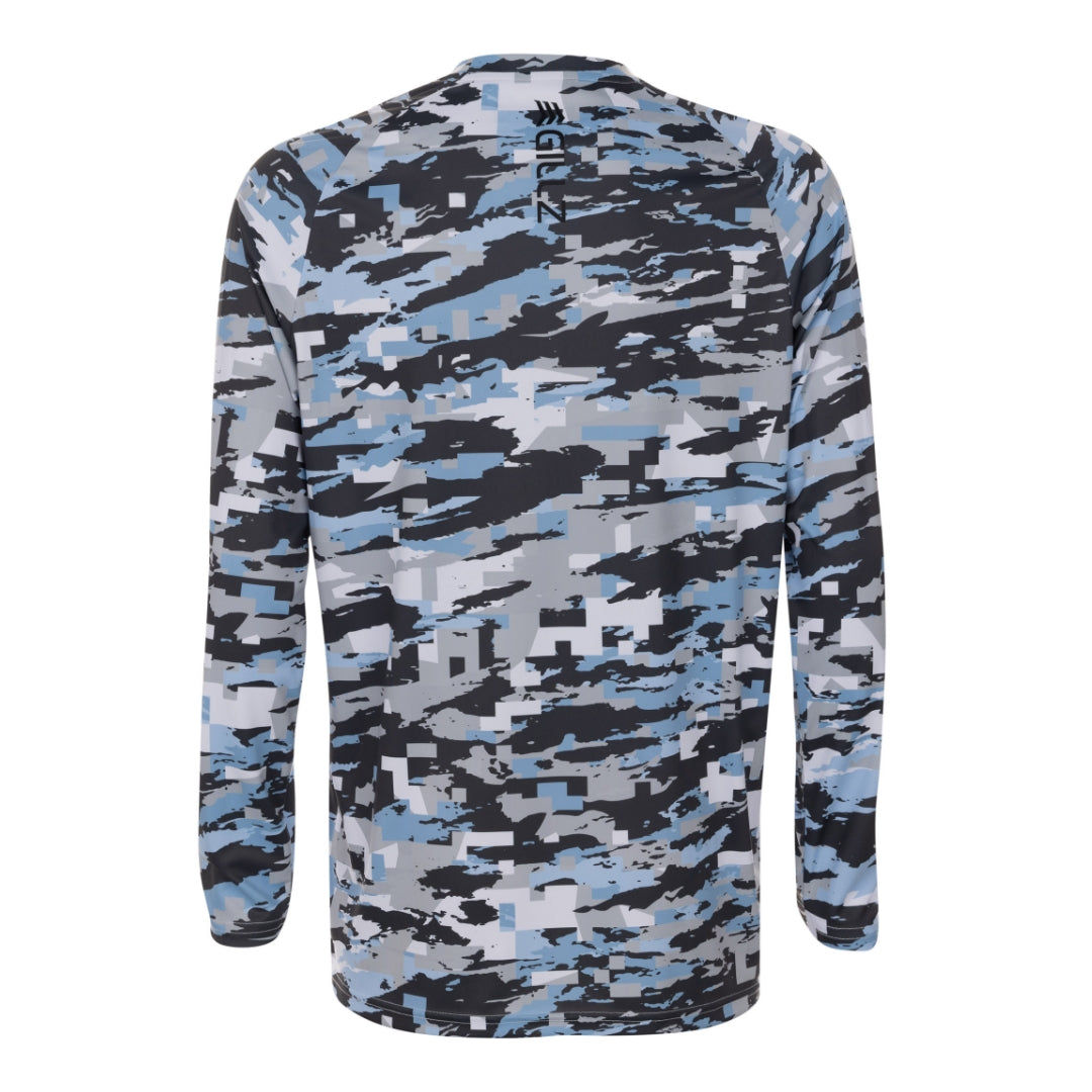 Gillz Contender Series Tek UV Long Sleeve T-Shirt - Powder Blue