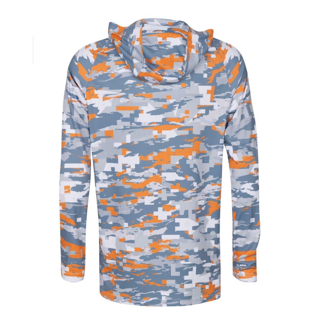 Gillz - Contender Long Sleeve Shirt UV Hoodie TEKun Orange (All Sizes) - Technical Outdoor Gear