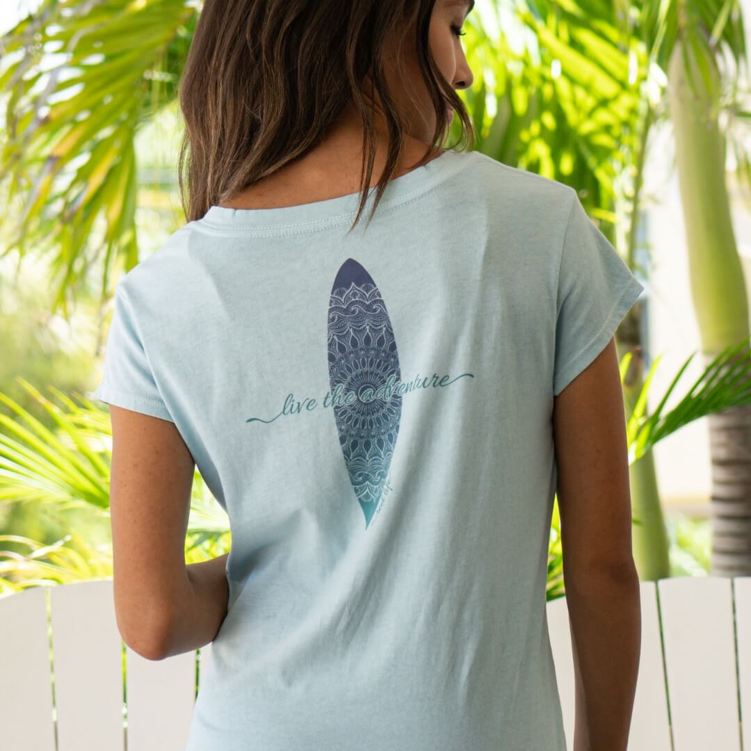 Ocean Washed V-Neck T-Shirt